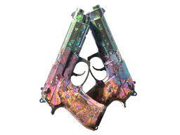 Dual Berettas | Sweet Little Angels (Battle-Scarred) — skin CS2