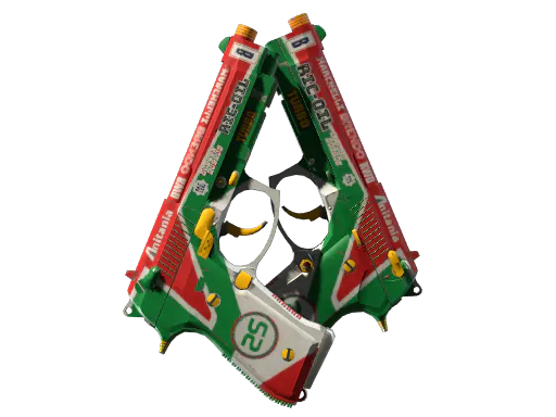 Souvenir Dual Berettas Twin Turbo Well-Worn - Preço e onde comprar no CS2