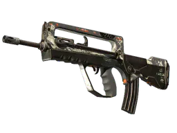 FAMAS | 2A2F (Battle-Scarred) — skin CS2