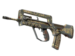 FAMAS | CaliCamo (Battle-Scarred) — skin CS2
