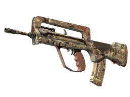 FAMAS | CaliCamo (Well-Worn) — skin CS2
