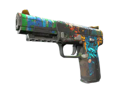 Five-SeveN | Fall Hazard (Battle-Scarred) — skin CS2