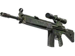 G3SG1 | Jungle Dashed (Battle-Scarred) — skin CS2