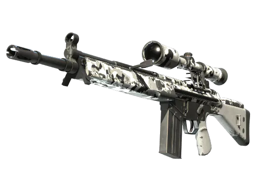 Souvenir G3SG1 Polar Camo Well-Worn - Preço e onde comprar no CS2