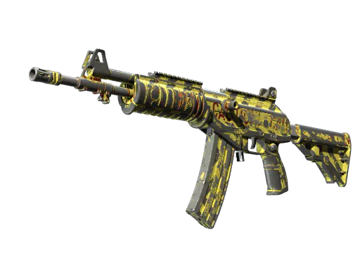 Souvenir Galil AR CAUTION! Battle-Scarred - Preço e onde comprar no CS2