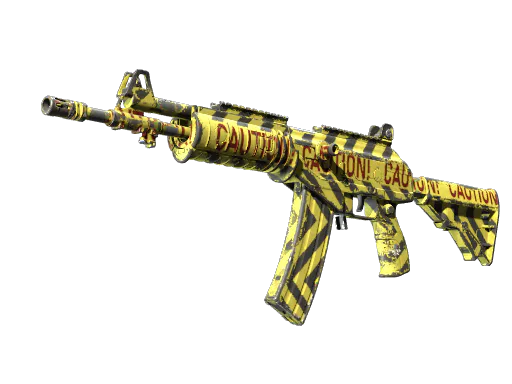 Souvenir Galil AR CAUTION! Field-Tested - Preço e onde comprar no CS2