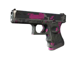 Glock-18 | Pink DDPAT (Battle-Scarred) — skin CS2