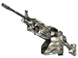 M249 | Contrast Spray (Well-Worn) — skin CS2