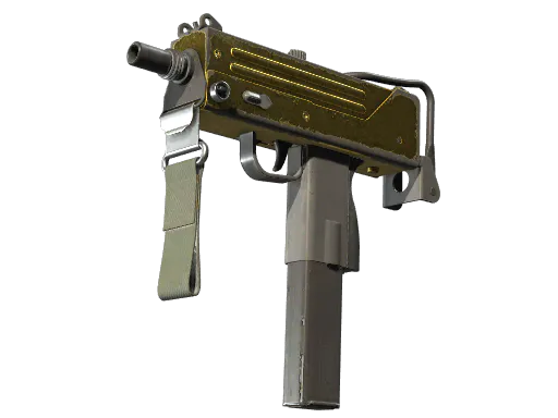 Souvenir MAC-10 Gold Brick Battle-Scarred - Preço e onde comprar no CS2