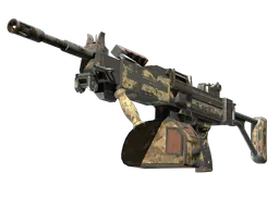 Negev | CaliCamo (Battle-Scarred) — skin CS2