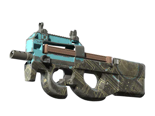 Souvenir P90 Facility Negative Well-Worn - Preço e onde comprar no CS2