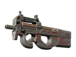 P90 | Fallout Warning (Battle-Scarred) — skin CS2