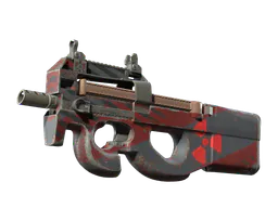 P90 | Fallout Warning (Well-Worn) — skin CS2