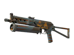 PP-Bizon | Irradiated Alert (Well-Worn) — skin CS2