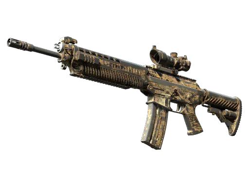 Souvenir SG 553 Bleached Battle-Scarred - Preço e onde comprar no CS2