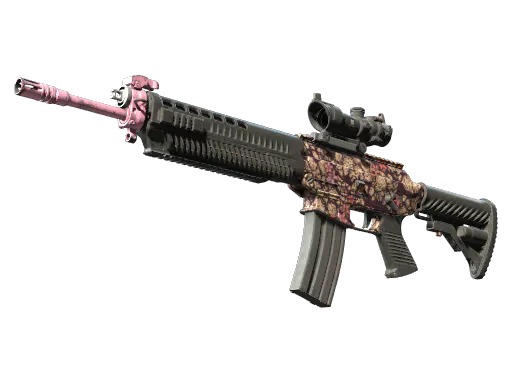 Souvenir SG 553 Desert Blossom Well-Worn - Preço e onde comprar no CS2