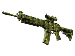 SG 553 | Gator Mesh (Minimal Wear) — skin CS2