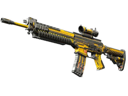 Souvenir SG 553 Hazard Pay Battle-Scarred - Preço e onde comprar no CS2