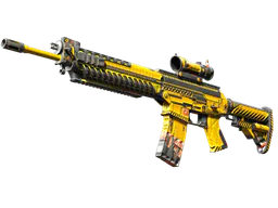 SG 553 | Hazard Pay (Field-Tested) — skin CS2