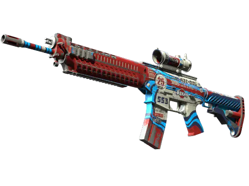 Souvenir SG 553 Integrale Battle-Scarred - Preço e onde comprar no CS2