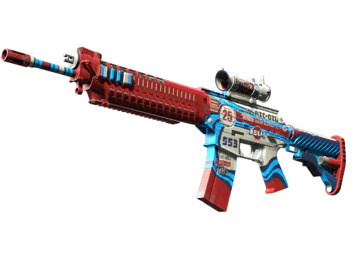 Souvenir SG 553 Integrale Well-Worn - Preço e onde comprar no CS2