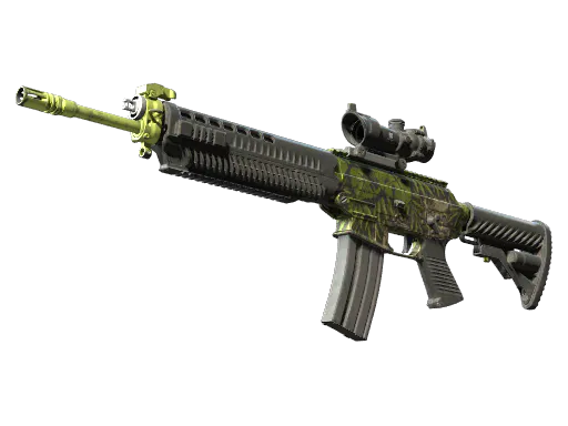 Souvenir SG 553 Lush Ruins Well-Worn - Preço e onde comprar no CS2