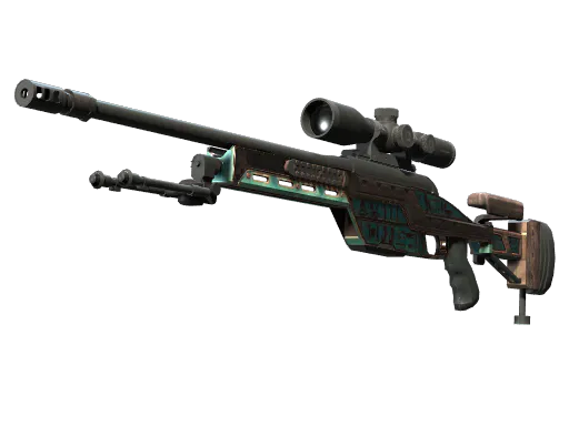 Souvenir SSG 08 Azure Glyph Factory New - Preço e onde comprar no CS2