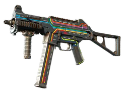UMP-45 | Late Night Transit (Battle-Scarred) — skin CS2