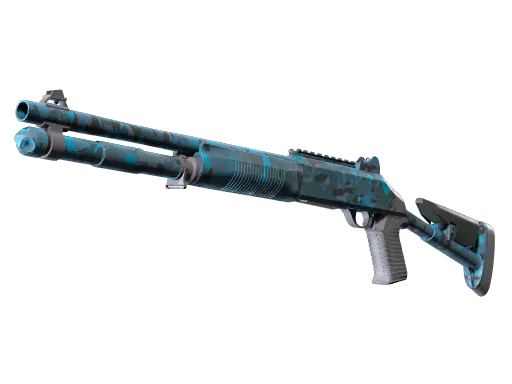 Souvenir XM1014 VariCamo Blue Factory New - Preço e onde comprar no CS2