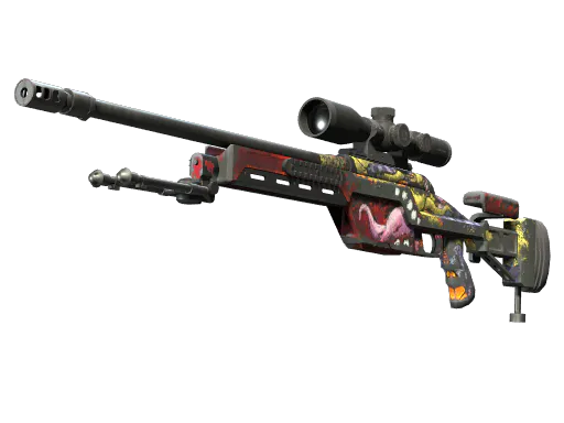 SSG 08 Bloodshot Battle-Scarred - Preço e onde comprar no CS2