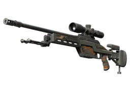 SSG 08 | Death's Head (Battle-Scarred) — skin CS2