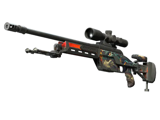 SSG 08 Dragonfire Battle-Scarred - Preço e onde comprar no CS2