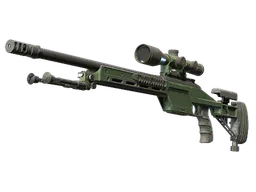 SSG 08 | Green Ceramic (Battle-Scarred) — skin CS2