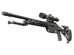 SSG 08 | Grey Smoke (Battle-Scarred) — skin CS2
