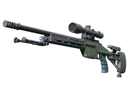 SSG 08 | Halftone Whorl (Field-Tested) — skin CS2