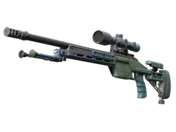 SSG 08 | Halftone Whorl (Minimal Wear) — skin CS2
