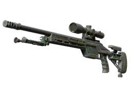 SSG 08 | Jungle Dashed (Battle-Scarred) — skin CS2