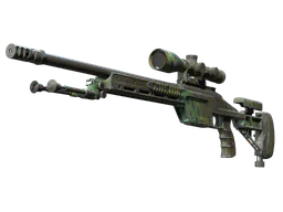 SSG 08 | Jungle Dashed (Well-Worn) — skin CS2