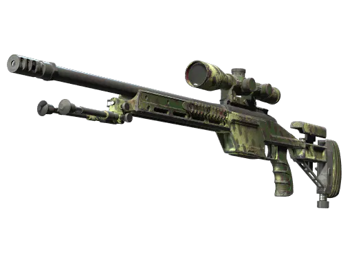 SSG 08 Lichen Dashed Well-Worn - Preço e onde comprar no CS2