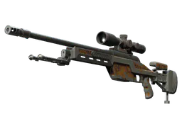 SSG 08 | Orange Filigree (Battle-Scarred) — skin CS2