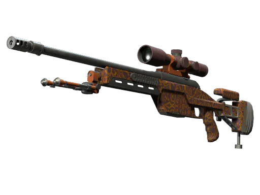 SSG 08 Orange Filigree Factory New - Preço e onde comprar no CS2