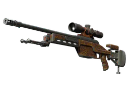 SSG 08 | Orange Filigree (Field-Tested) — skin CS2