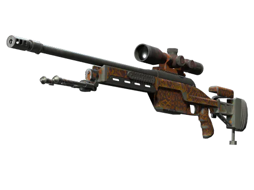 SSG 08 Orange Filigree Field-Tested - Preço e onde comprar no CS2