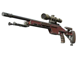 SSG 08 | Red Stone (Battle-Scarred) — skin CS2