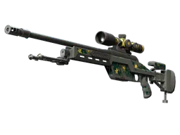 SSG 08 | Sea Calico (Battle-Scarred) — skin CS2