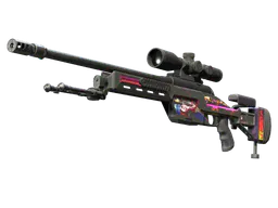 SSG 08 | Turbo Peek (Battle-Scarred) — skin CS2