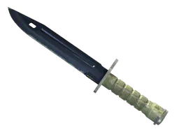 Bayonet | Blue Steel (Battle-Scarred) — skin CS2