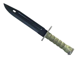 Bayonet | Blue Steel (Well-Worn) — skin CS2