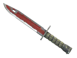 Bayonet | Crimson Web (Battle-Scarred) — skin CS2