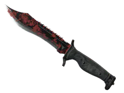 Bowie Knife | Crimson Web (Battle-Scarred) — skin CS2